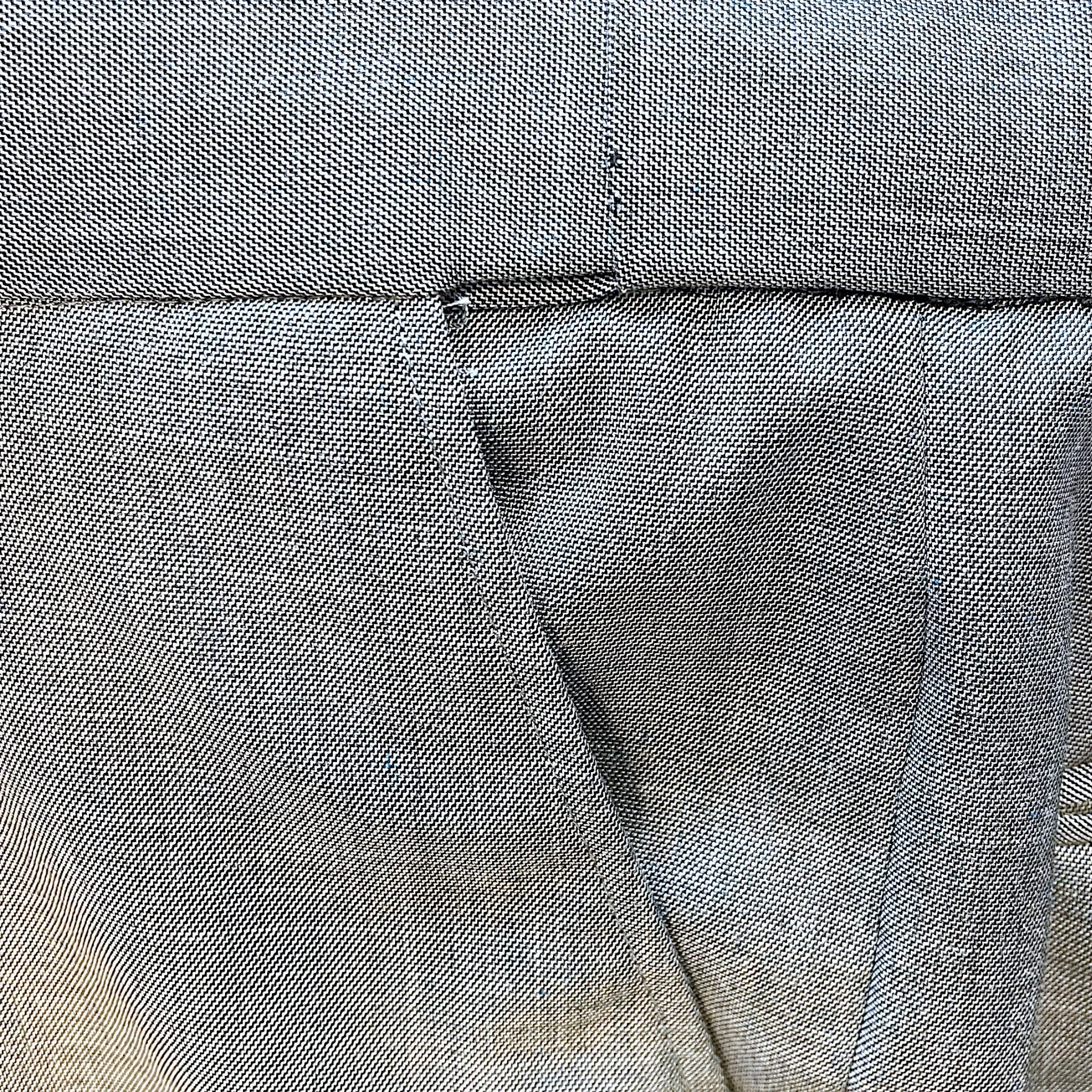 3pc Ink Sharkskin Suit
