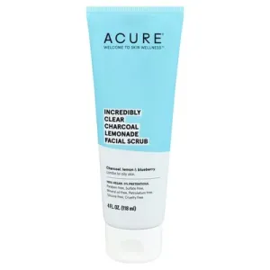 Acure Facial Scrub Chrcl 4 OZ [UNFI #47699]