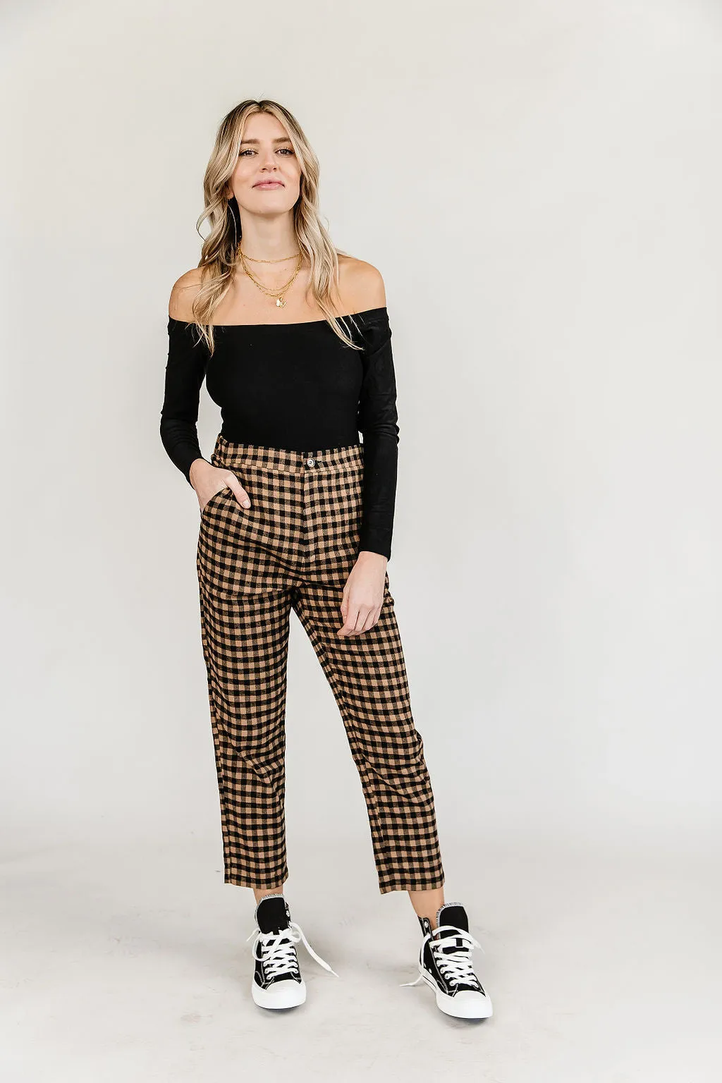 Bodysuit - Long Sleeve Off The Shoulder - Black