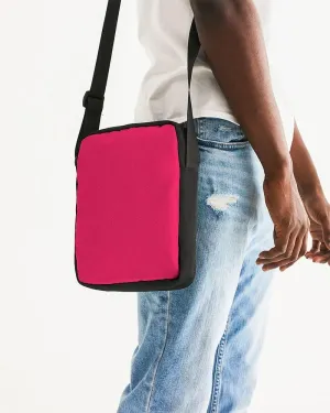 Bright Pink Messenger Pouch | Bright Pure Pink | C0M100Y50K0