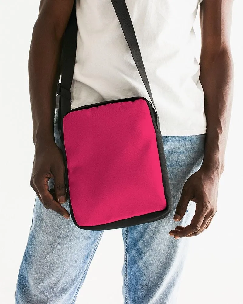 Bright Pink Messenger Pouch | Bright Pure Pink | C0M100Y50K0