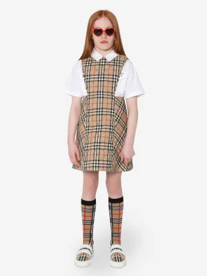 Burberry Girls Check Sleeveless Halima Dress