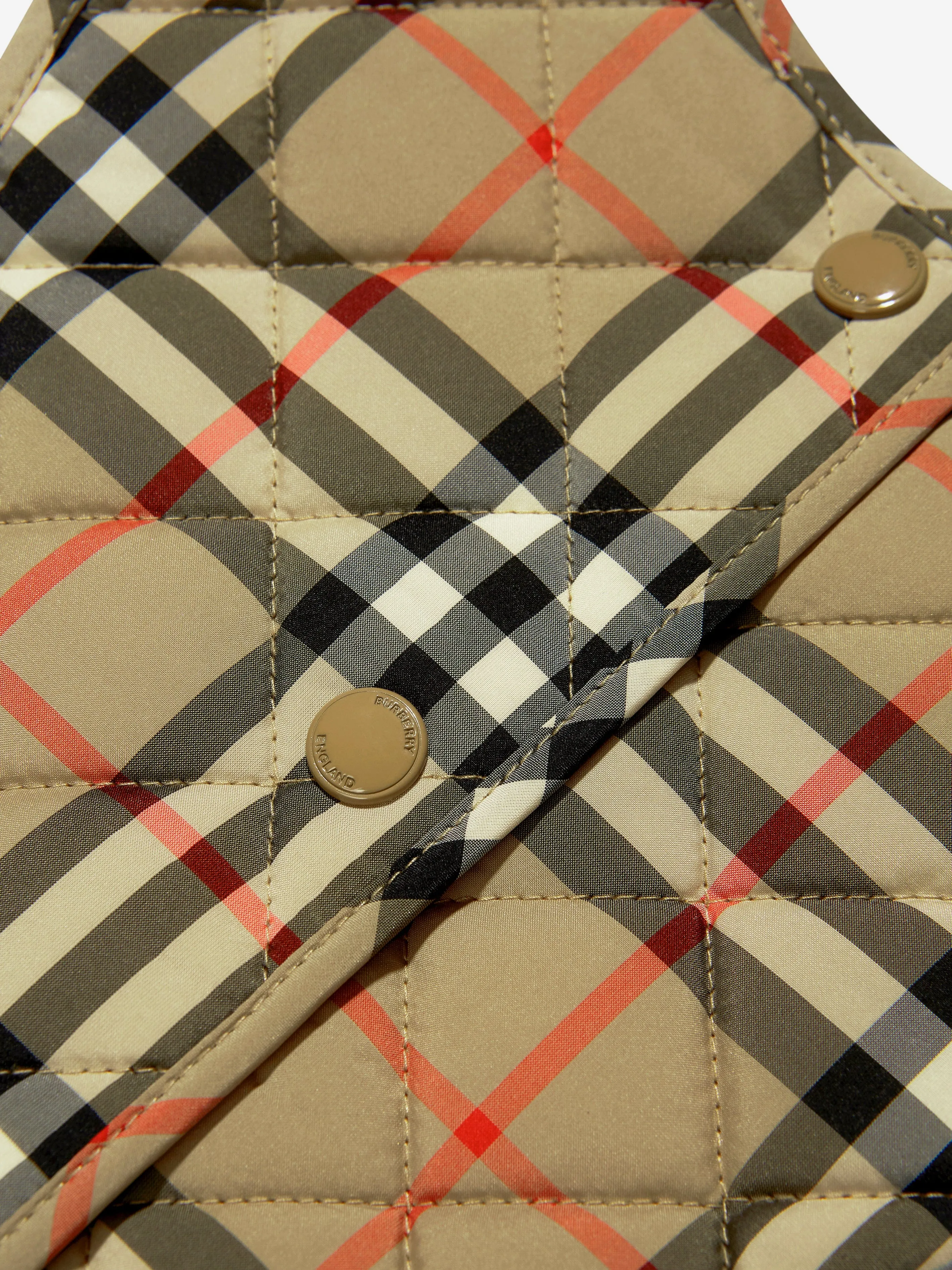 Burberry Girls Check Sleeveless Halima Dress