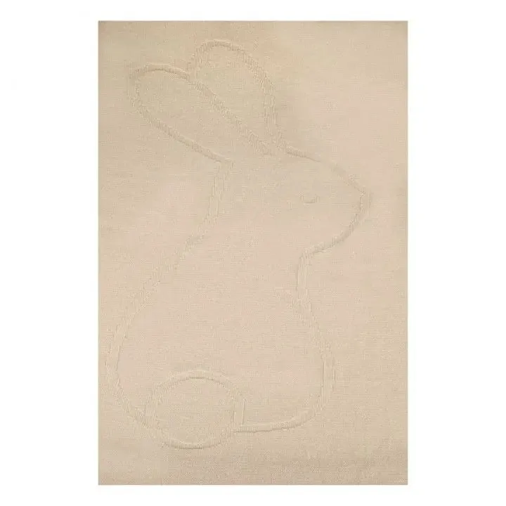 Cashmere blanket bunny beige*
