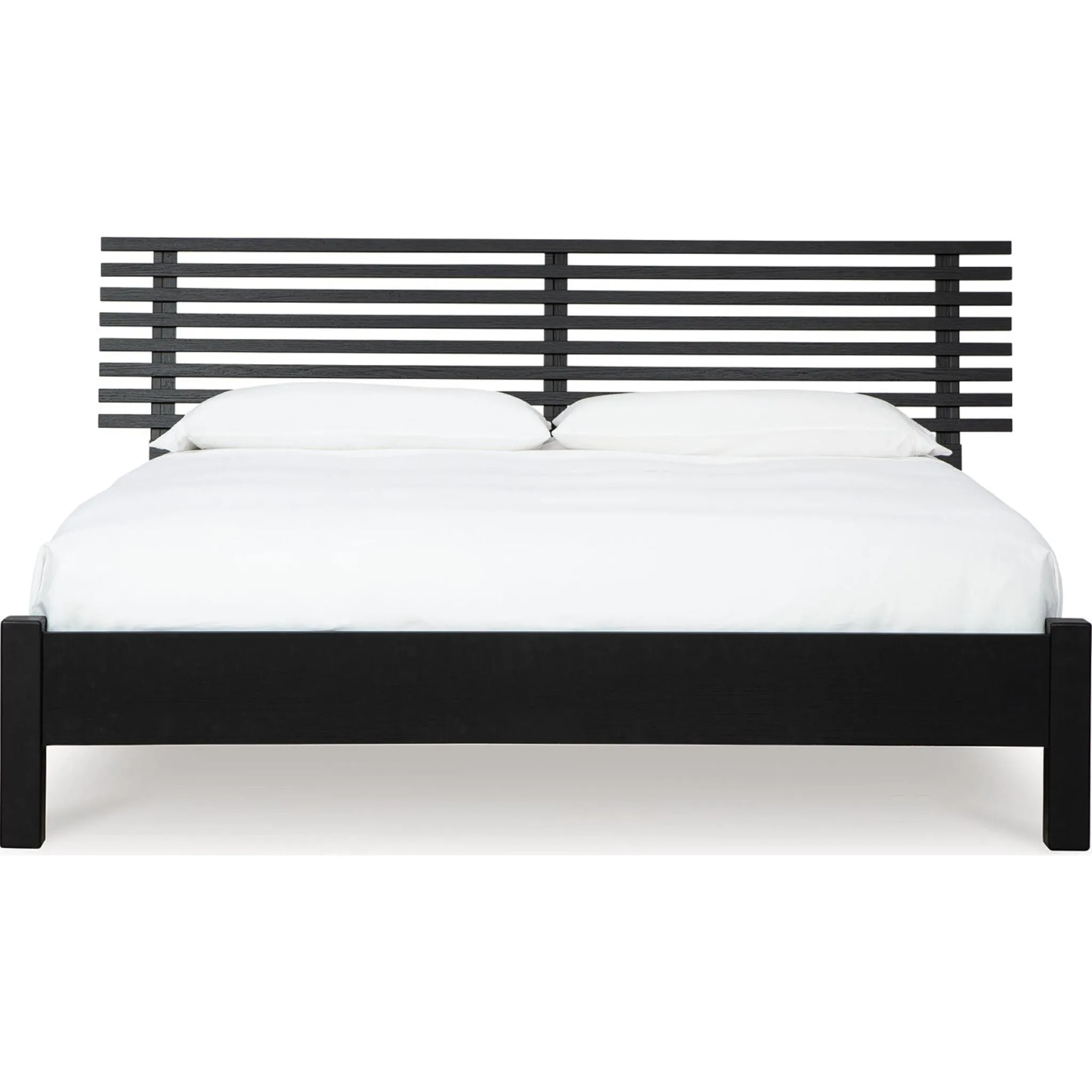 Danziar Slat Platform Bed - Black