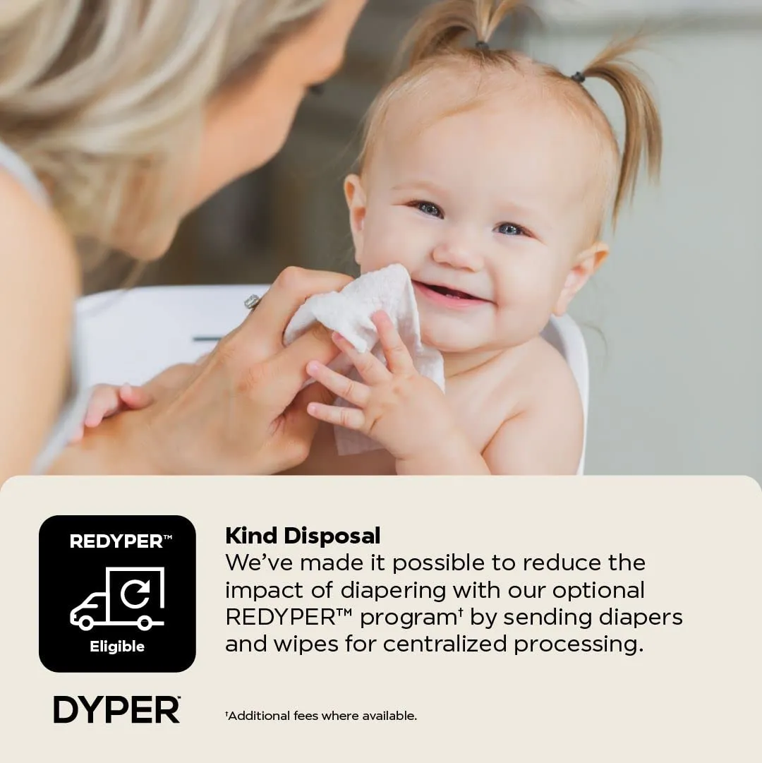 DYPER: Charcoal-Enhanced Baby Wipes with 100% Plant-Based Unscented Formula