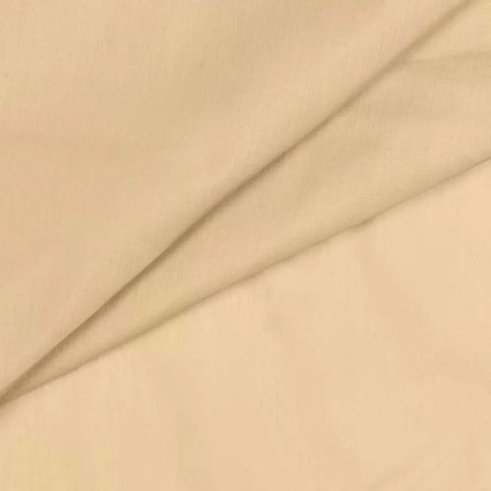 Ellis Stacey Solid Color Window 1.5" Rod Pocket High Quality Fabric Ruffled Swag 60"x38" Almond