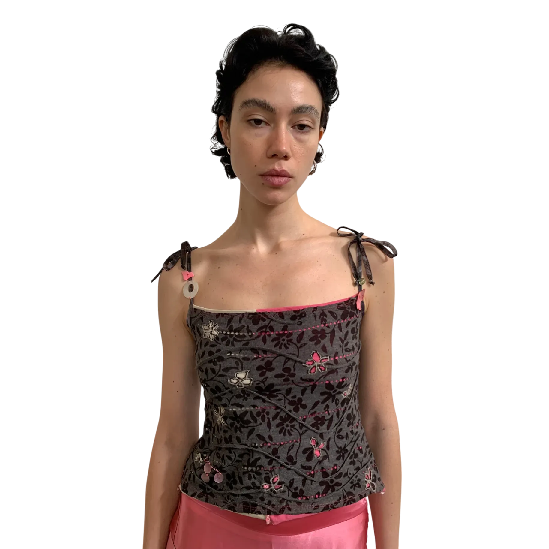 Embroidered Camisole Top