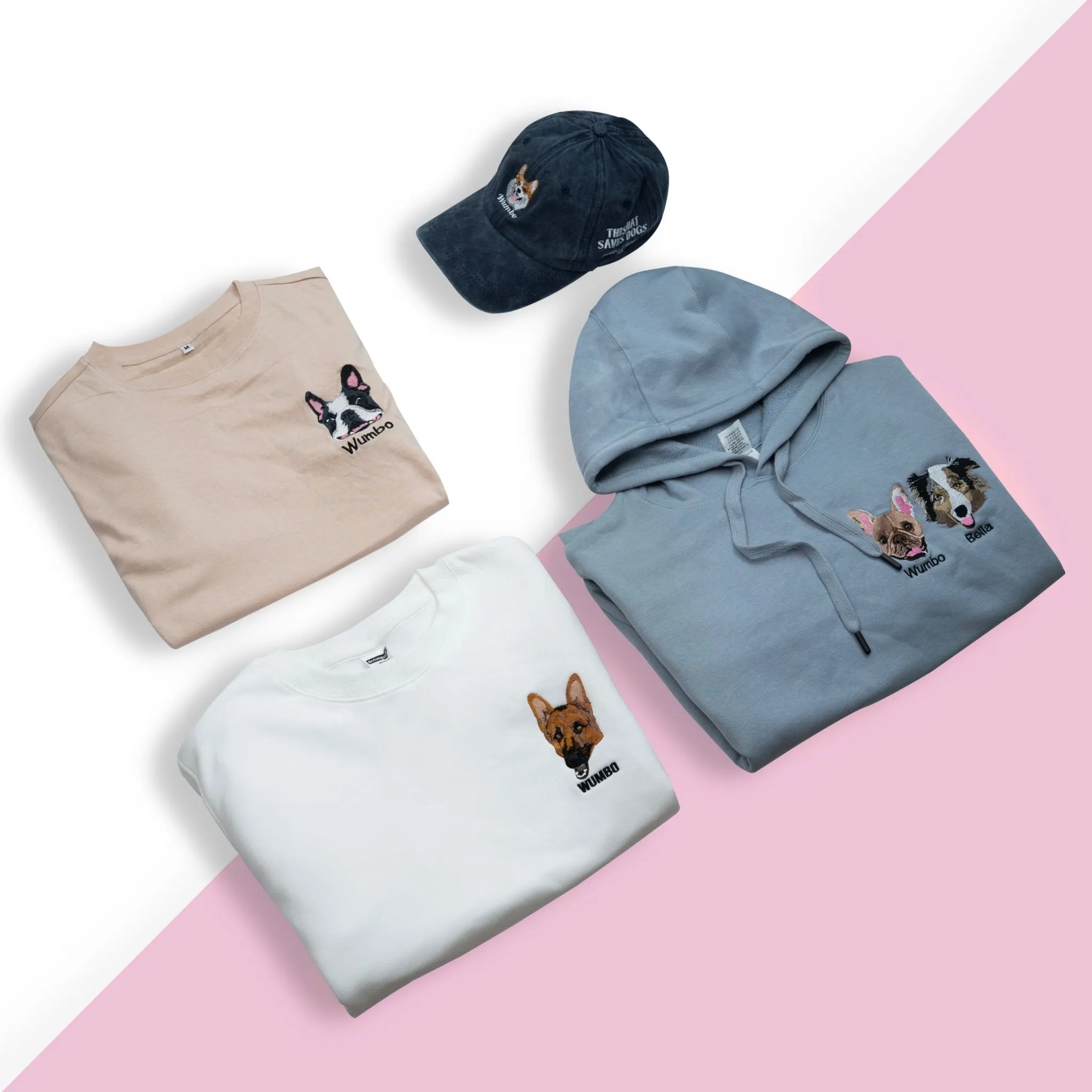 Embroidered Hat | Custom With Your Pet's Face & Name