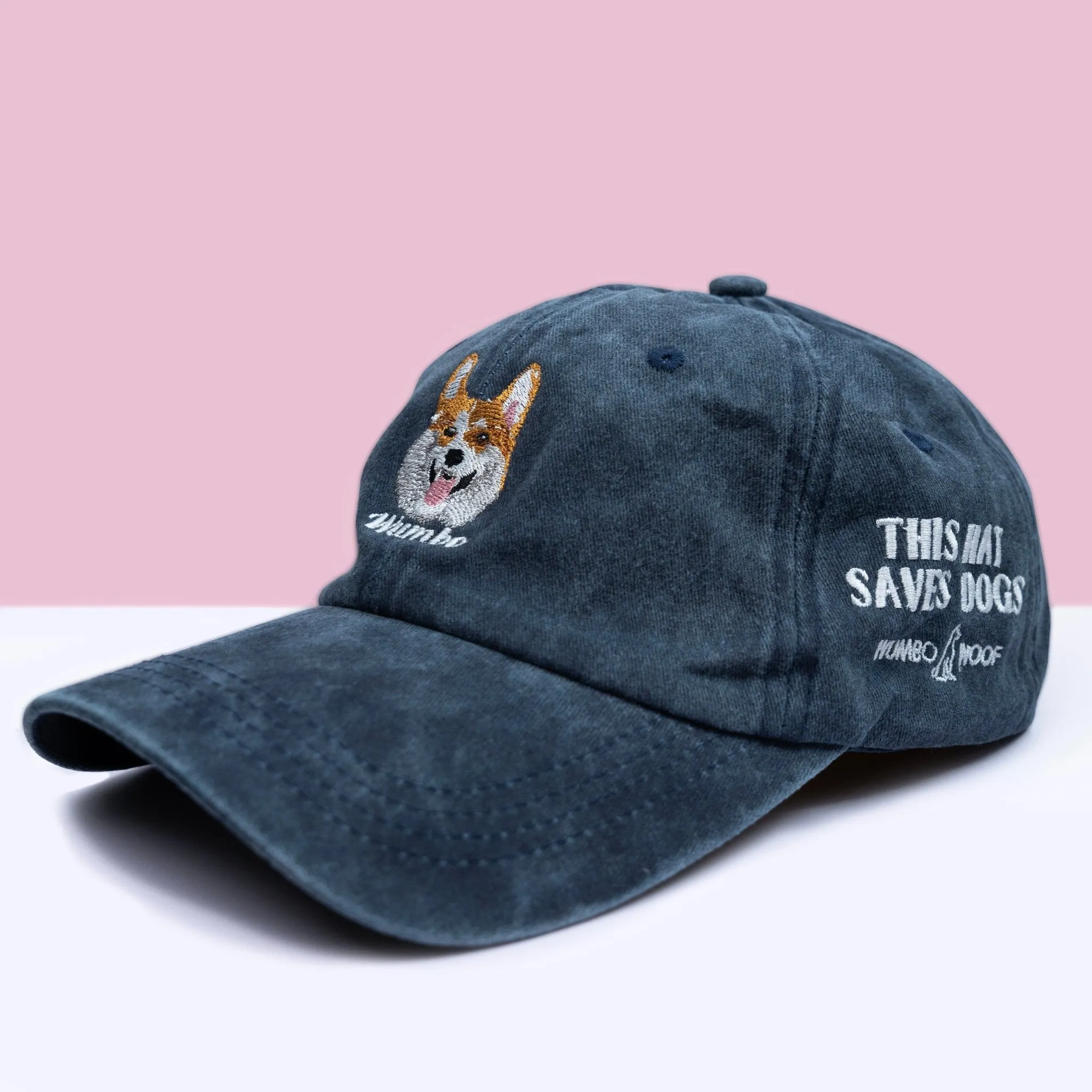 Embroidered Hat | Custom With Your Pet's Face & Name