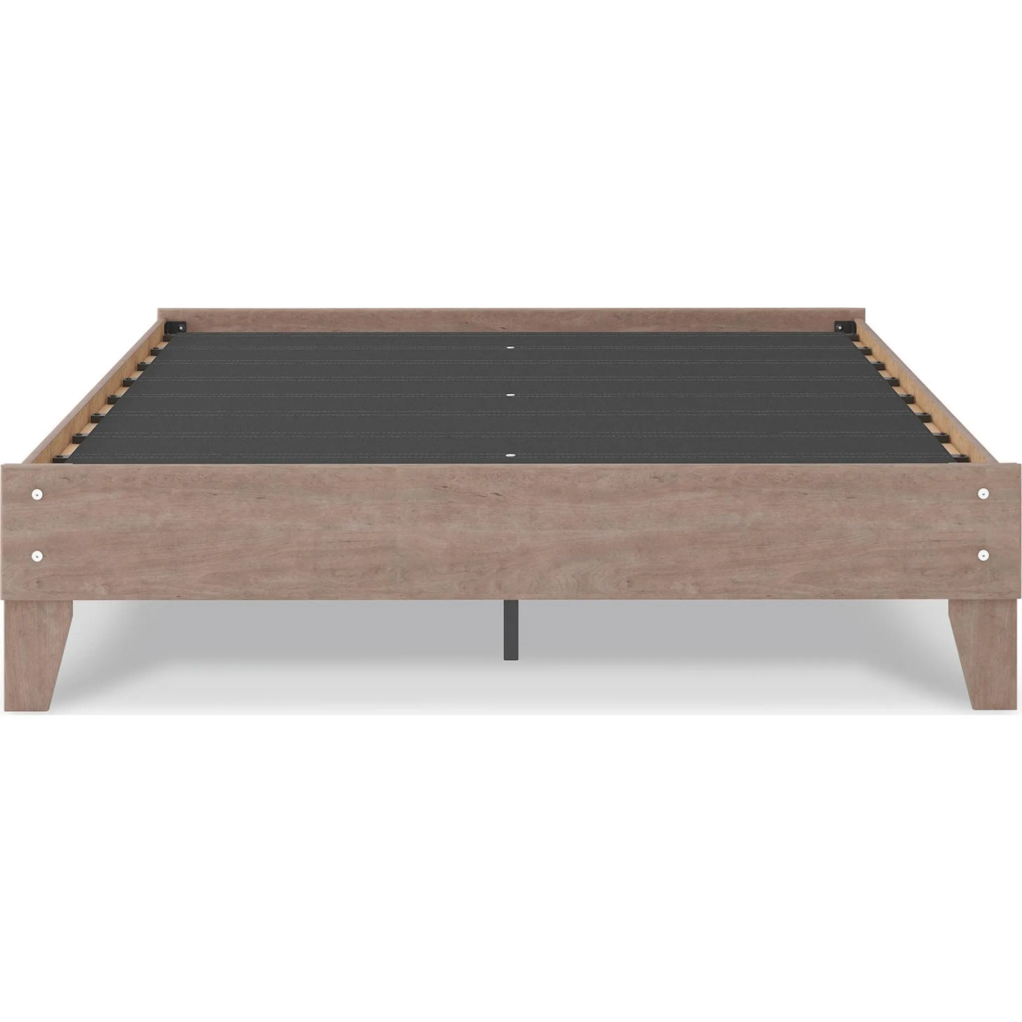 Flannia Queen Platform Bed - Gray