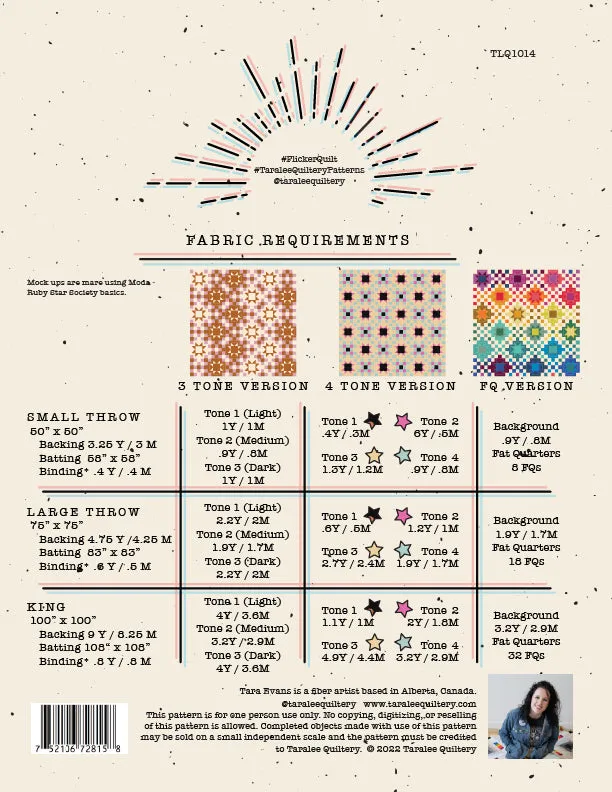 Flicker PRINTED Pattern