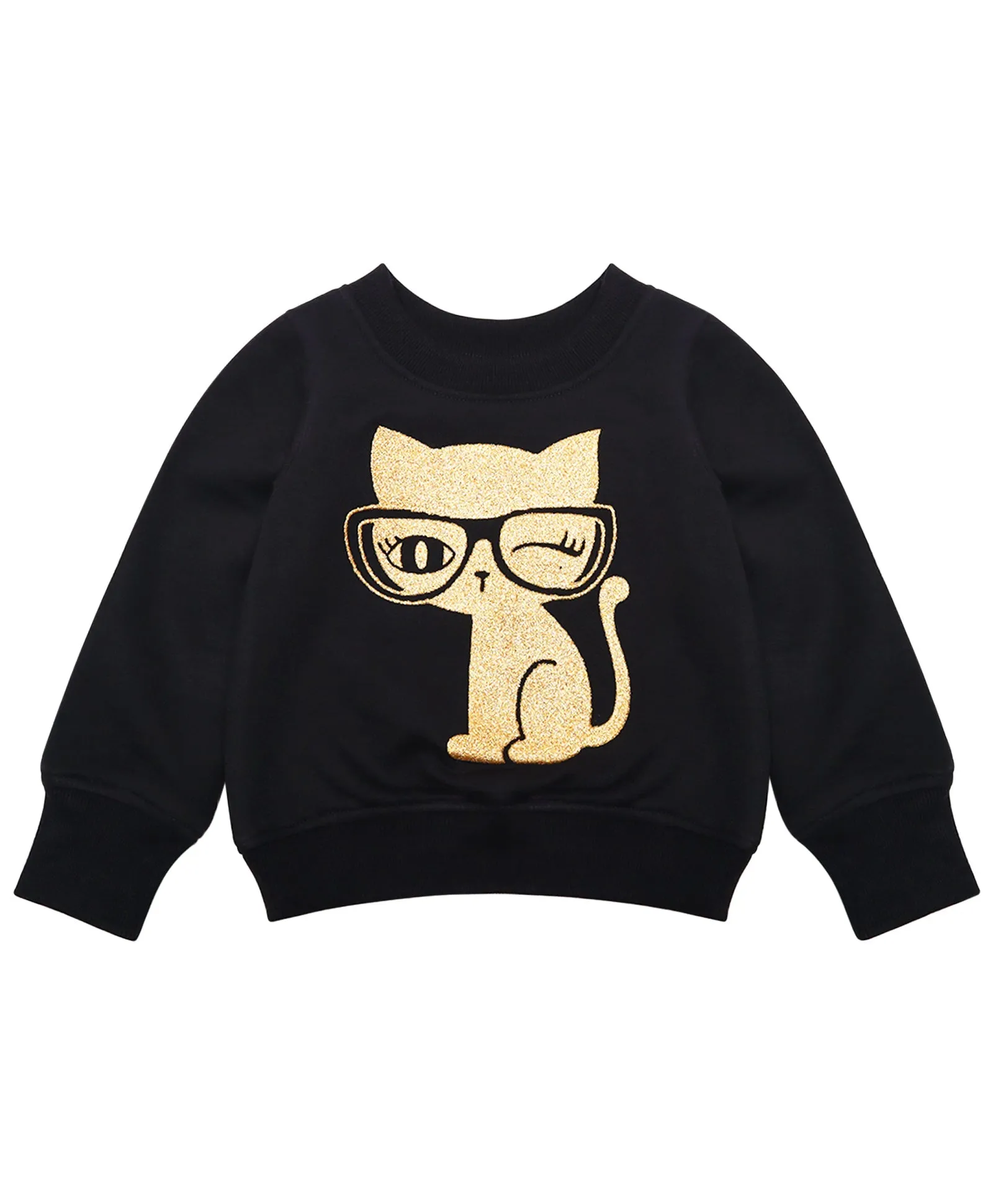 Girls Printed Top With Pyjamas