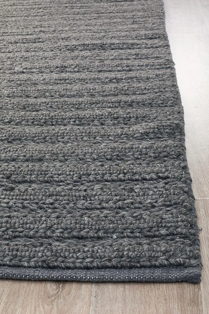 Harvest 801 Rug (Char) by Rug Culture