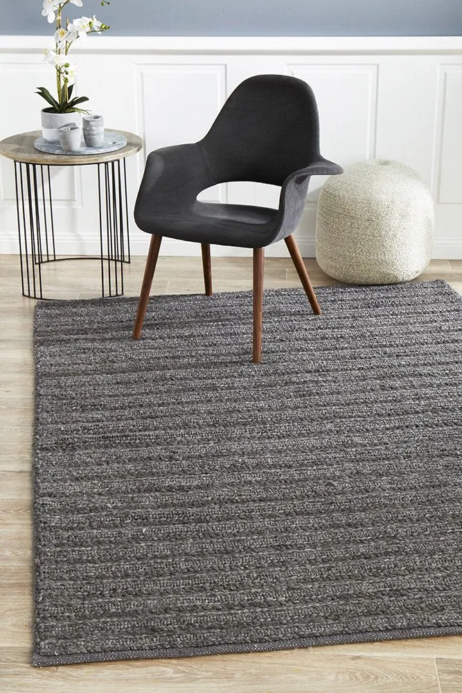 Harvest 801 Rug (Char) by Rug Culture