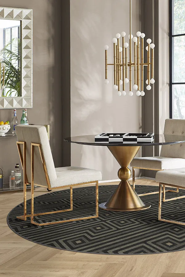 Jonathan Adler Greenwich Soft Black Rug