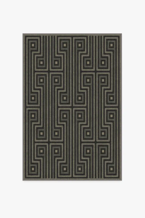 Jonathan Adler Greenwich Soft Black Rug