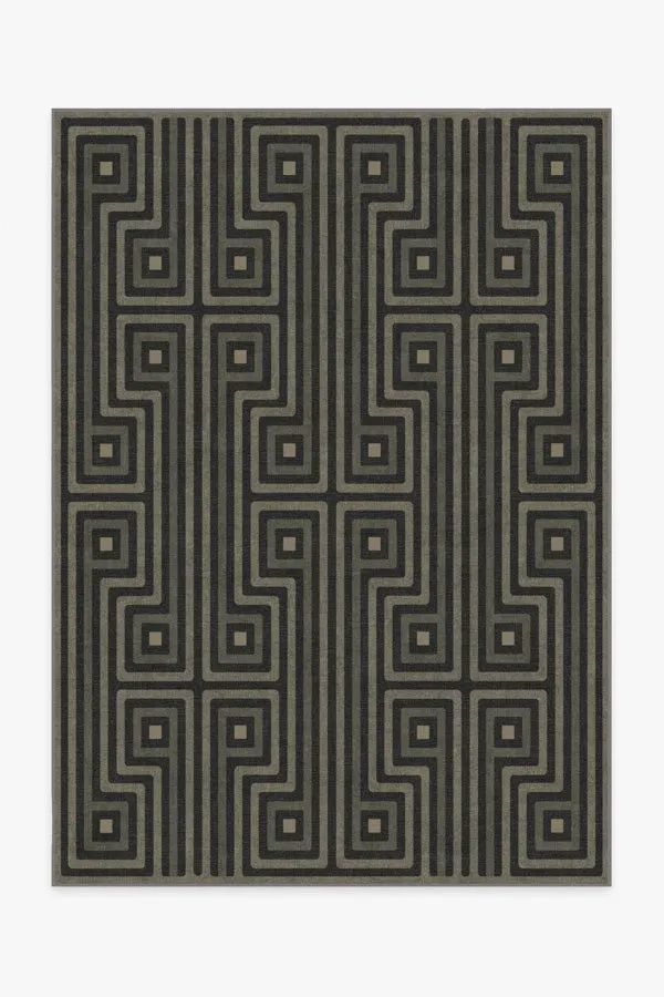 Jonathan Adler Greenwich Soft Black Rug