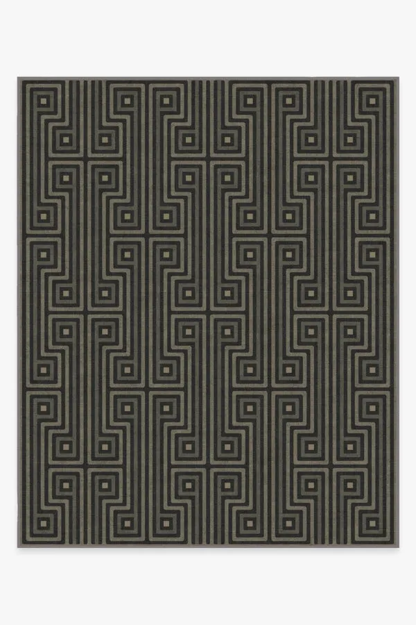 Jonathan Adler Greenwich Soft Black Rug