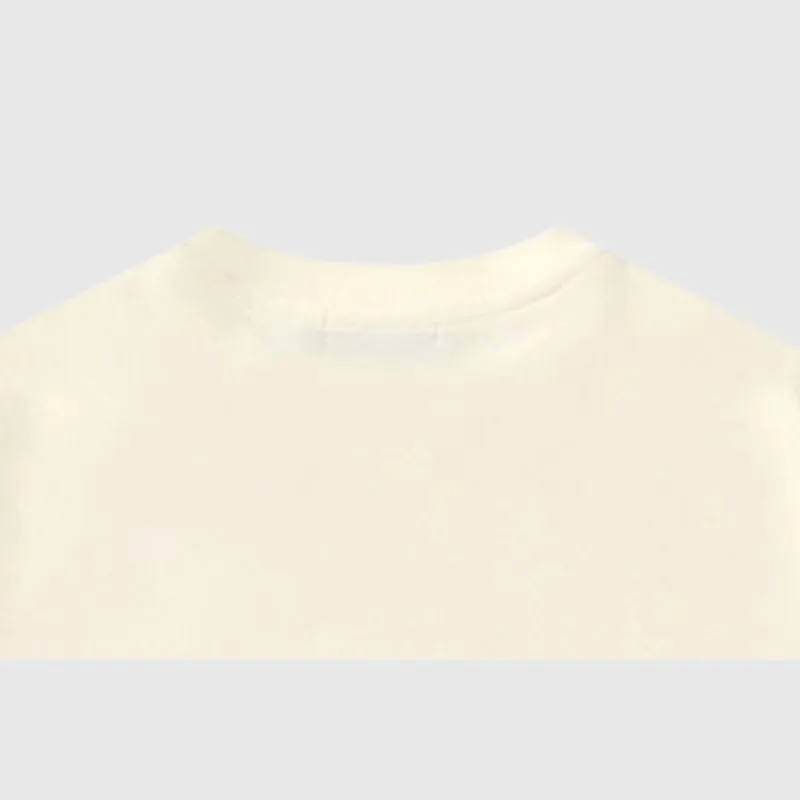 Letter Embroidered Tee