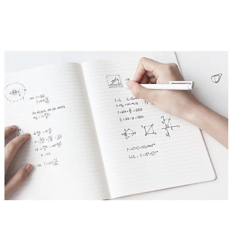 Letter Lovers Simple Muji Style Gray Tone Lightweight Blank Dot Matrix Horizontal Line Notebook B5 NP-HEZQI-307