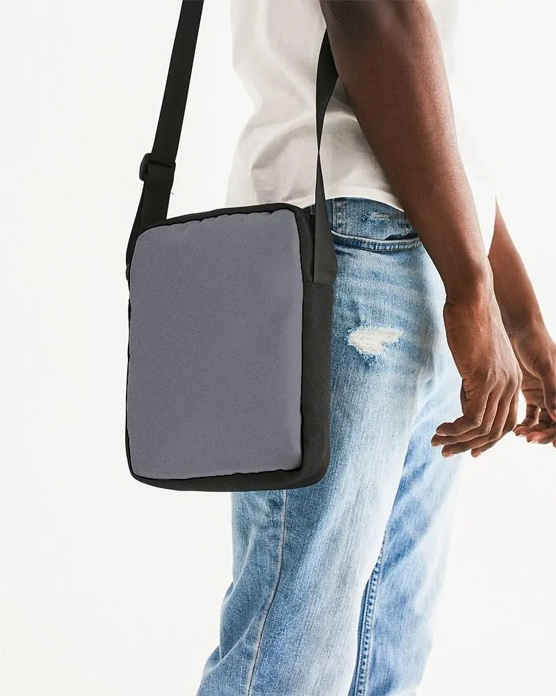 Medium Dark Blue Gray Messenger Pouch | Medium Dark Pale Blue Gray | C10M10Y0K60