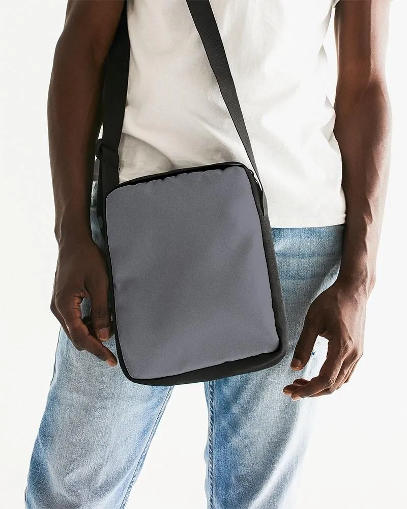 Medium Dark Blue Gray Messenger Pouch | Medium Dark Pale Blue Gray | C10M10Y0K60