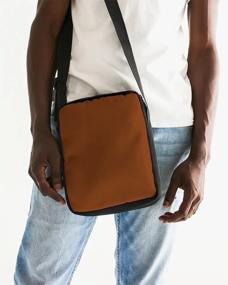 Medium Dark Orange Messenger Pouch | Medium Dark Pure Orange | C0M75Y100K60