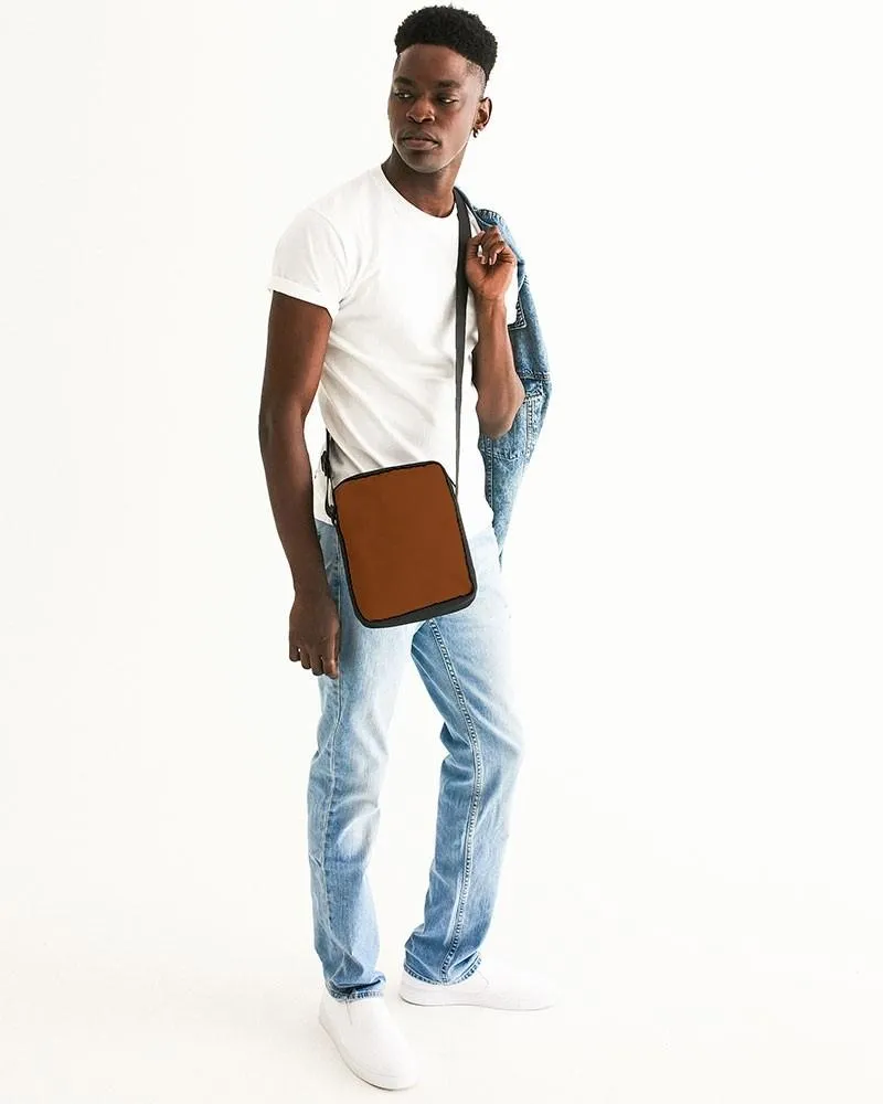 Medium Dark Orange Messenger Pouch | Medium Dark Pure Orange | C0M75Y100K60