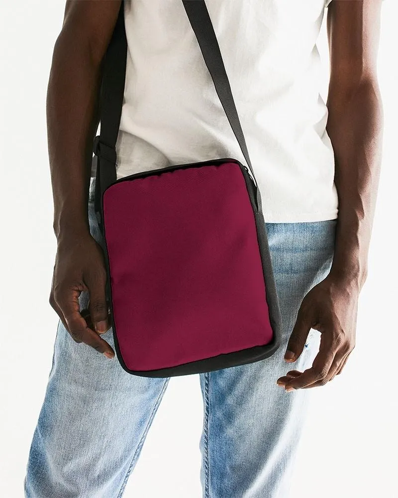 Medium Dark Pink Messenger Pouch | Medium Dark Pure Pink | C0M100Y50K60