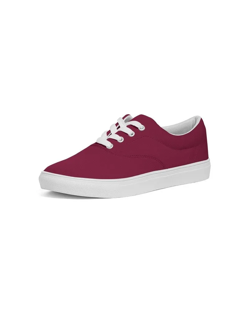 Medium Dark Pink Women's Canvas Sneakers | Women's | Medium Dark Pure Pink | C0M100Y50K60