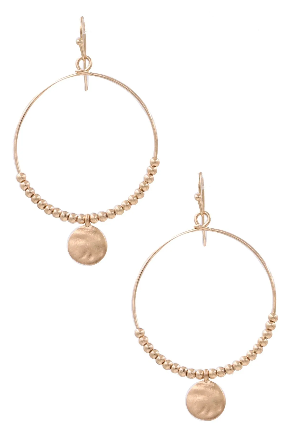 Melanie Hoop & Charm Earring