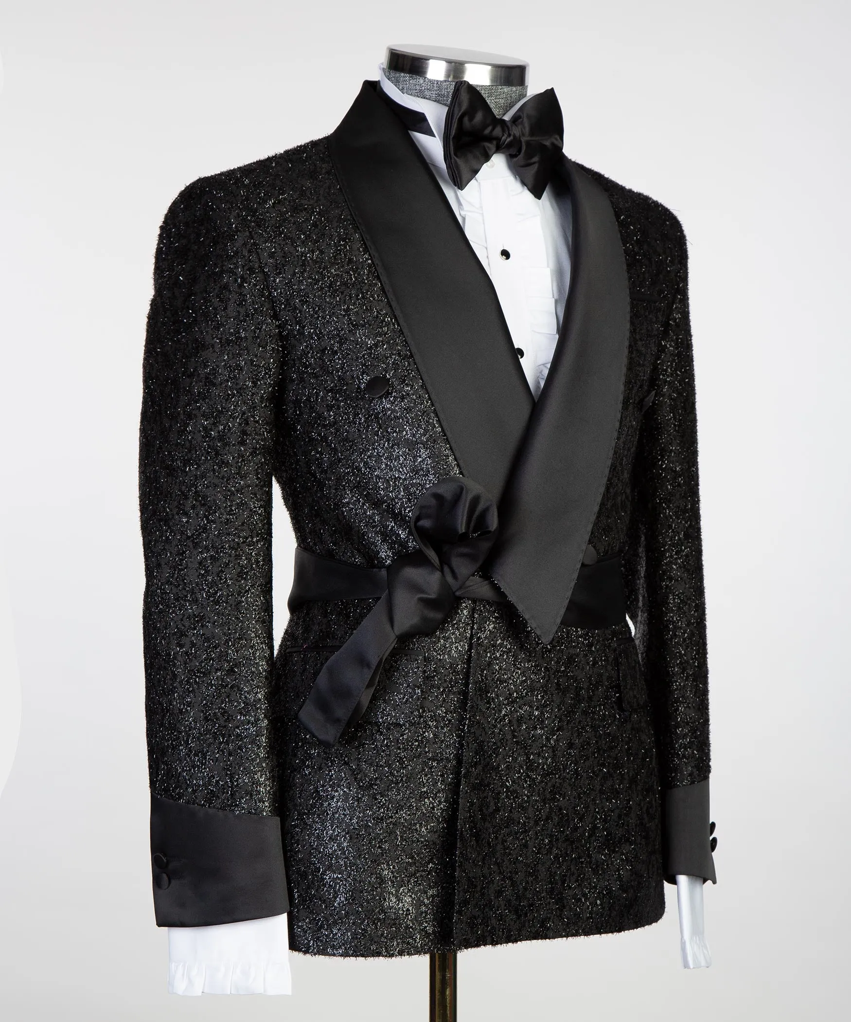Men's Black Shining Tuxedo