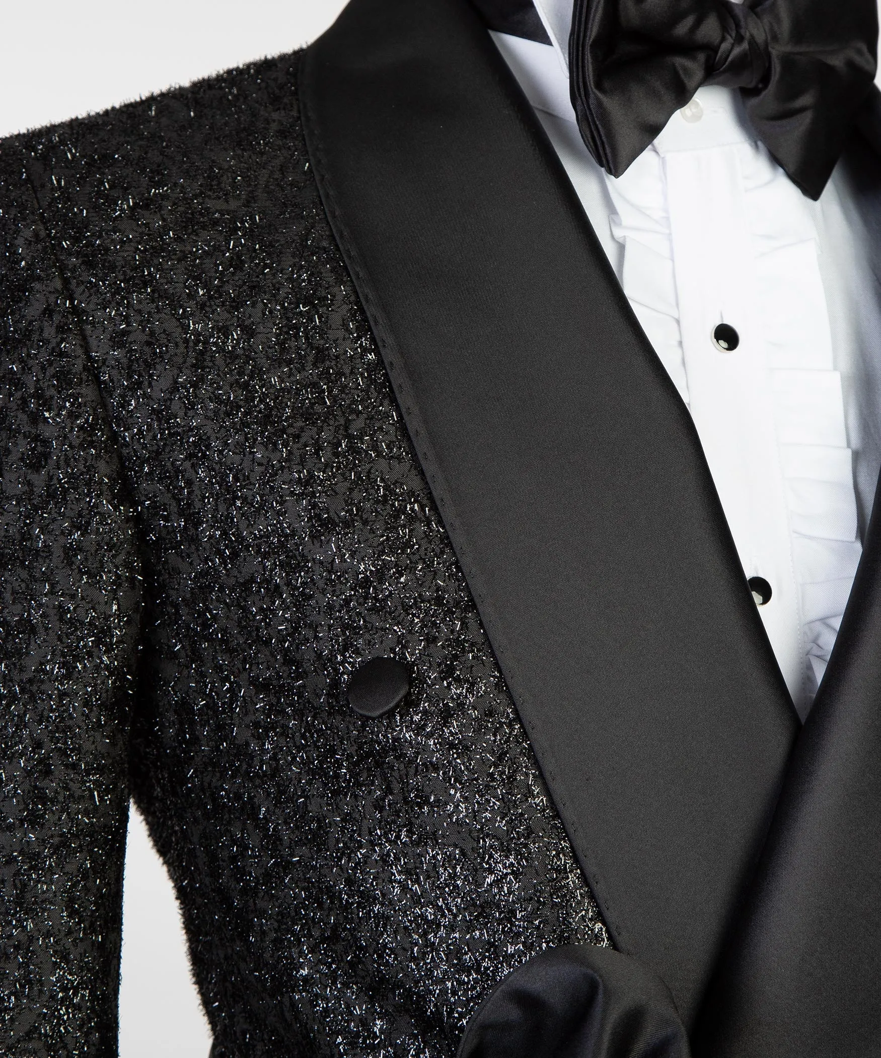 Men's Black Shining Tuxedo