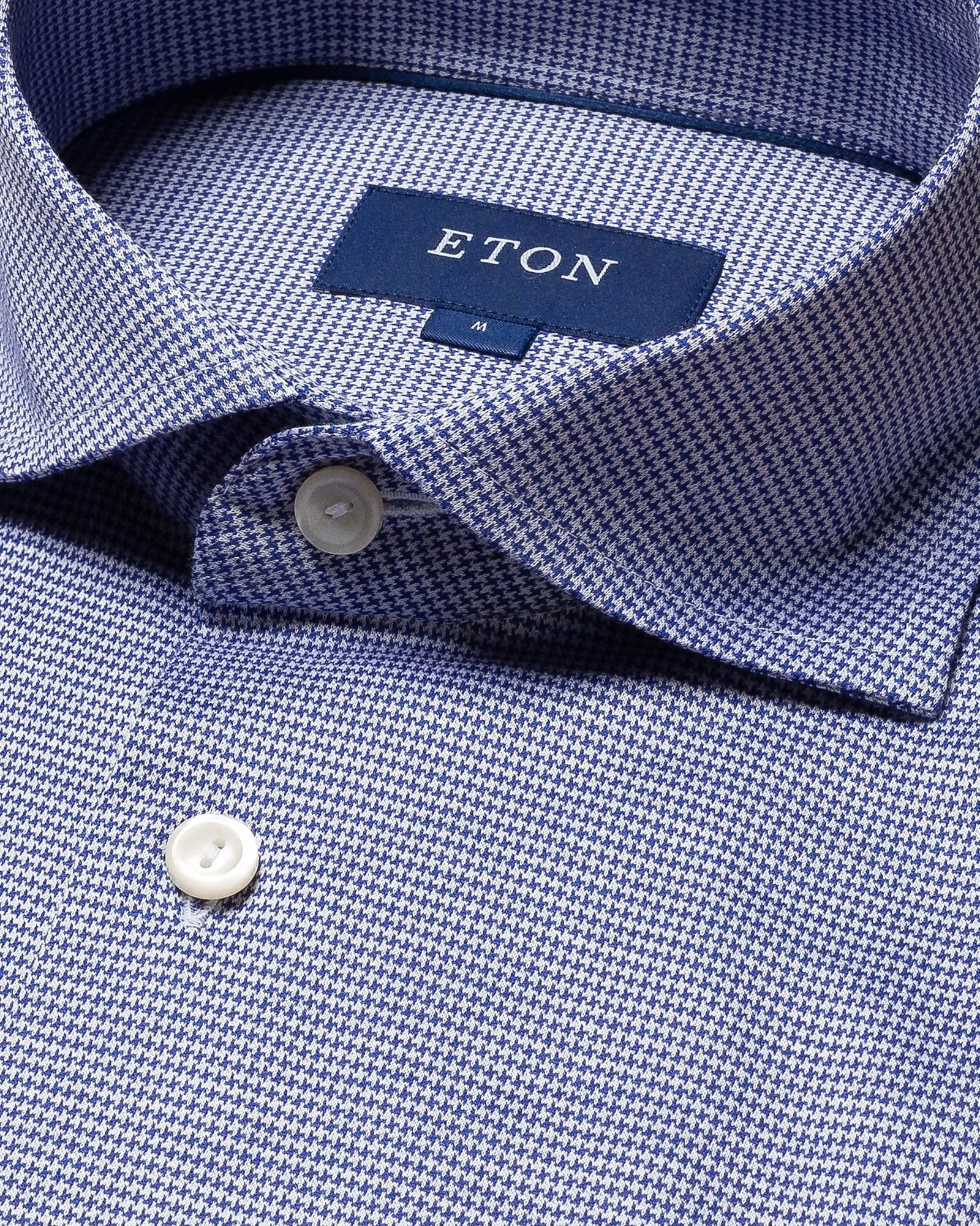 Mid Blue King Knit Stretch Slim Fit- ETON