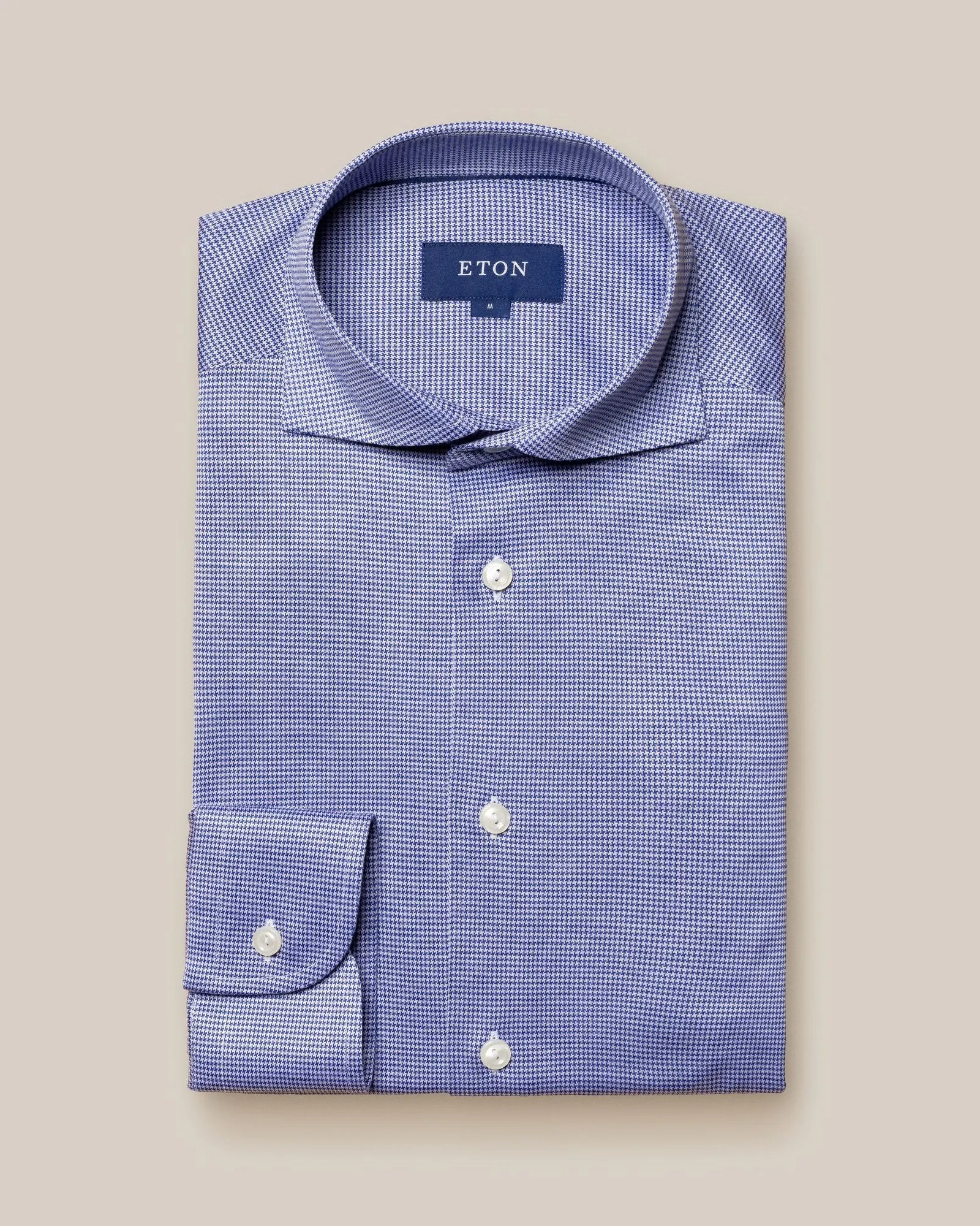 Mid Blue King Knit Stretch Slim Fit- ETON