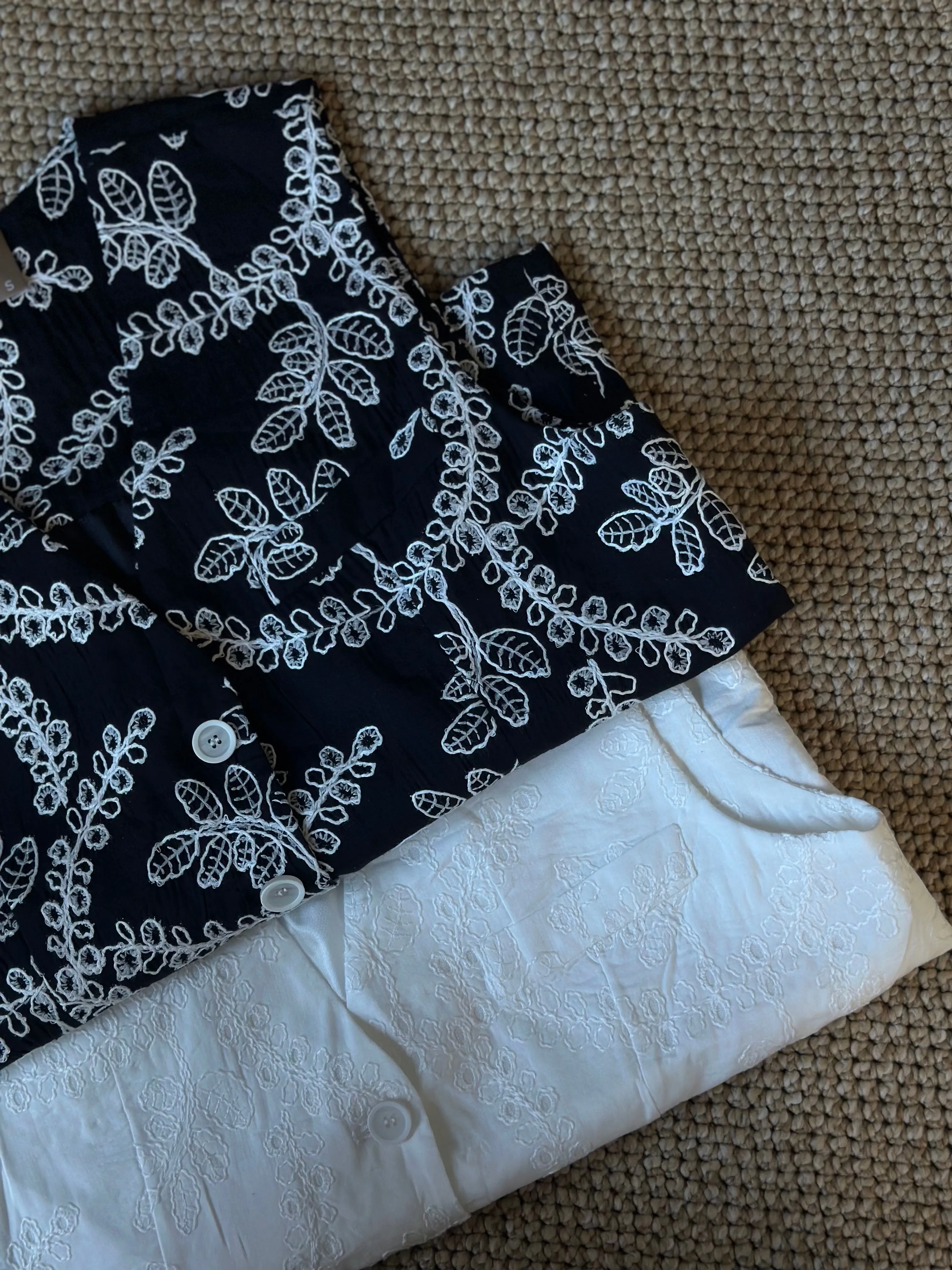 Mila embroidered vest