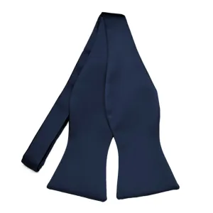 Navy Blue Premium Self-Tie Bow Tie