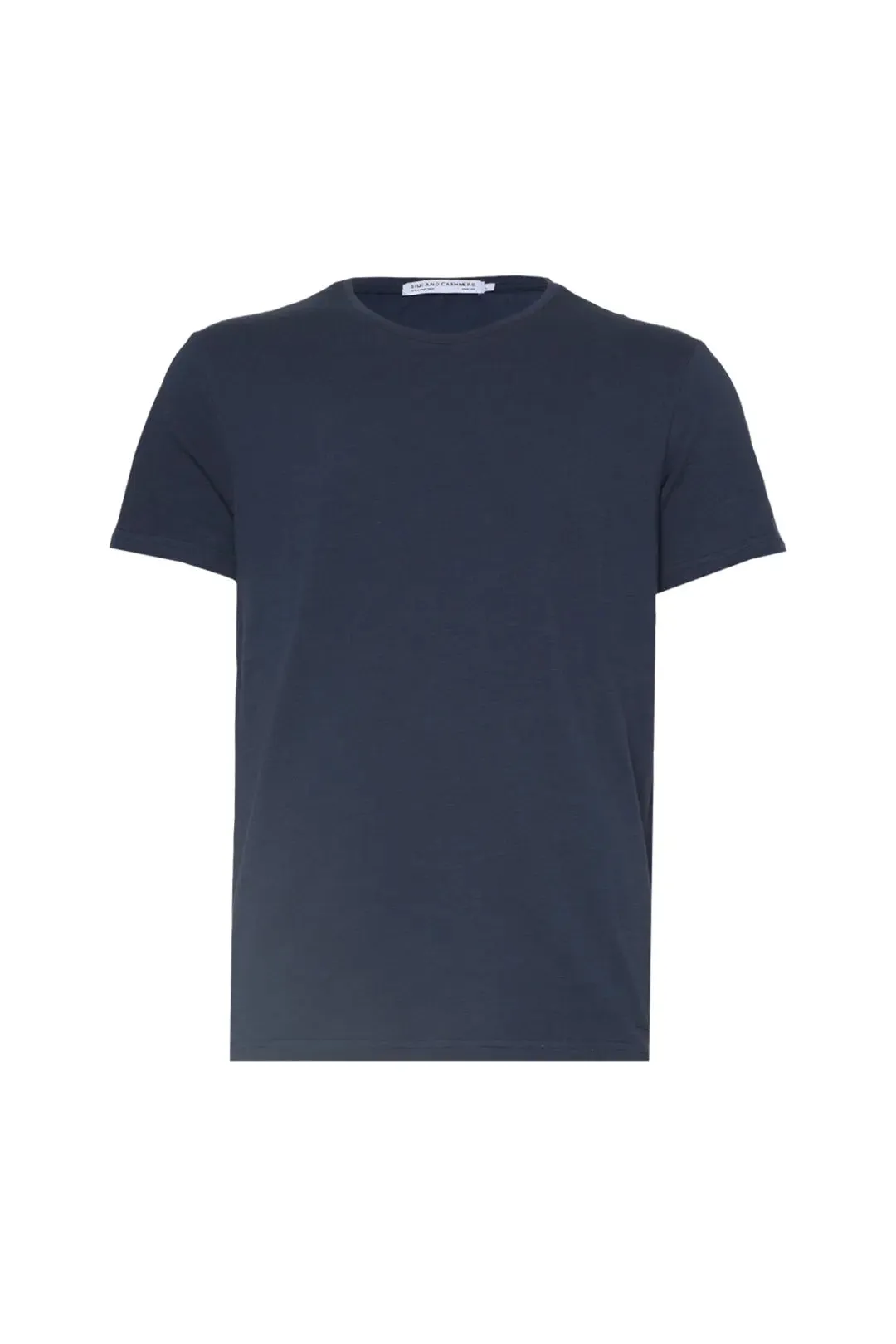 Navy Blue Pure Cotton Marc Men's Basic T-Shirt