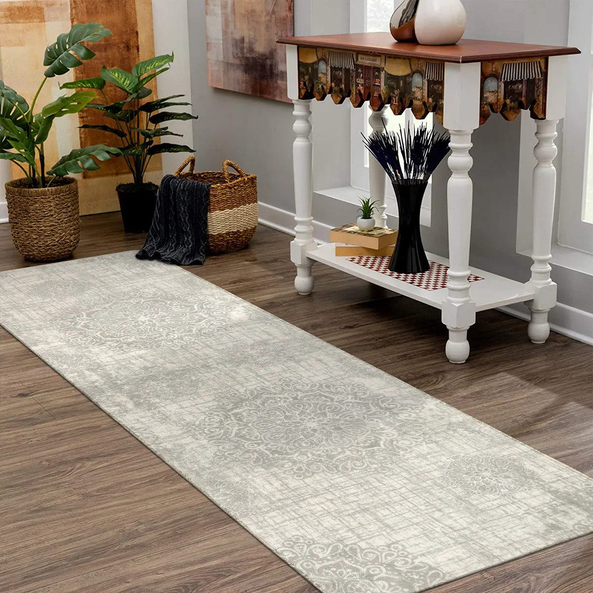 Oriane Vintage Medallion Area Rug
