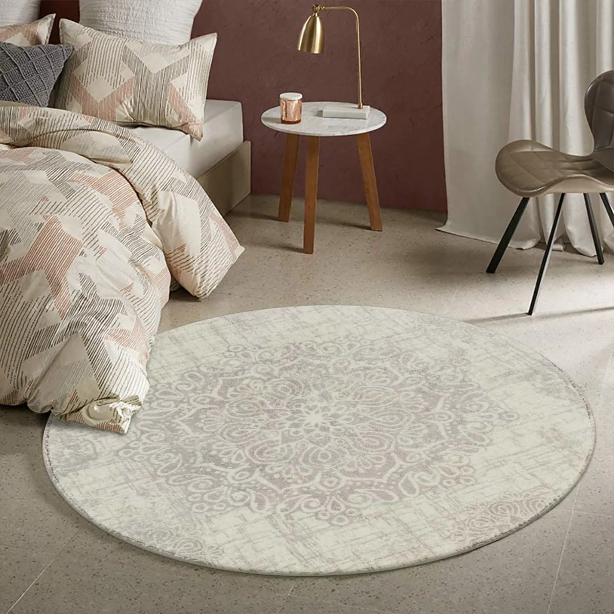 Oriane Vintage Medallion Area Rug