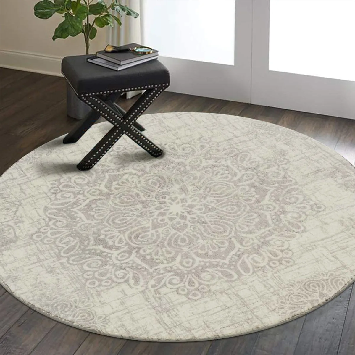 Oriane Vintage Medallion Area Rug
