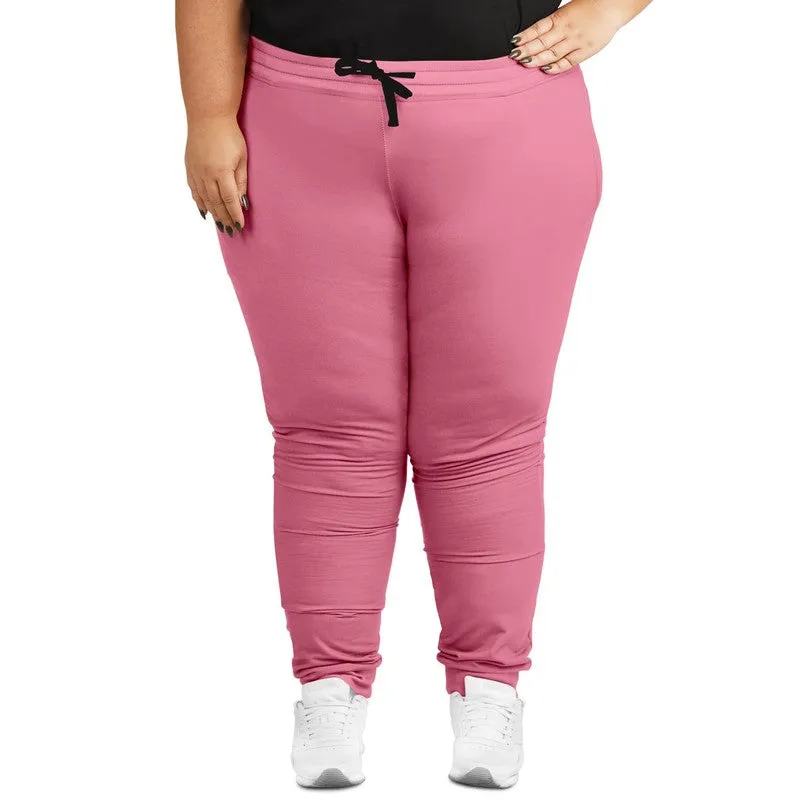 Pastel Cool Pink Joggers | Unisex | with PLUS sizes | Bright Pastel Cool Pink | C0M60Y15K0