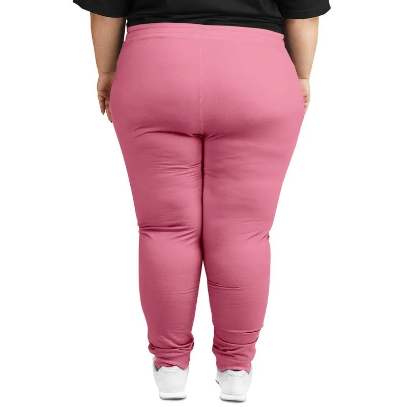 Pastel Cool Pink Joggers | Unisex | with PLUS sizes | Bright Pastel Cool Pink | C0M60Y15K0