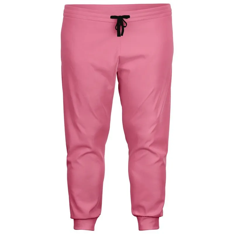 Pastel Cool Pink Joggers | Unisex | with PLUS sizes | Bright Pastel Cool Pink | C0M60Y15K0