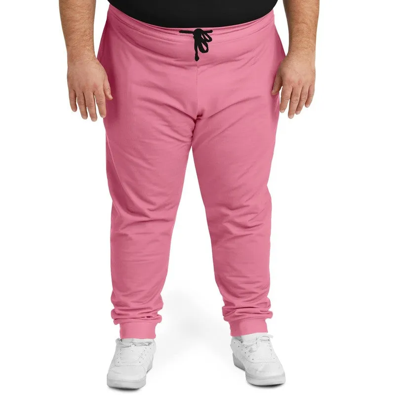 Pastel Cool Pink Joggers | Unisex | with PLUS sizes | Bright Pastel Cool Pink | C0M60Y15K0