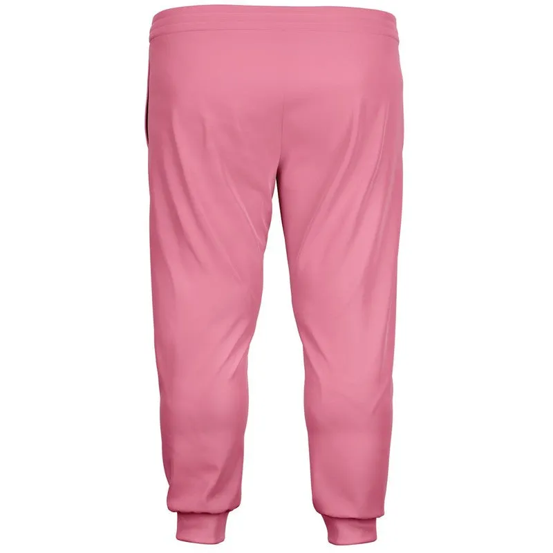 Pastel Cool Pink Joggers | Unisex | with PLUS sizes | Bright Pastel Cool Pink | C0M60Y15K0