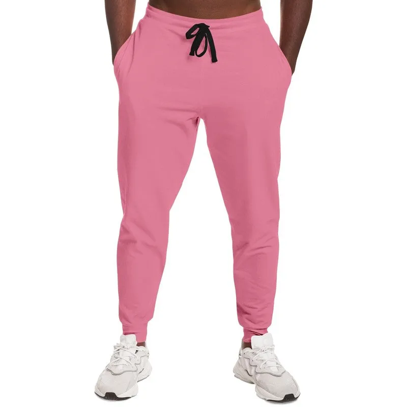 Pastel Cool Pink Joggers | Unisex | with PLUS sizes | Bright Pastel Cool Pink | C0M60Y15K0