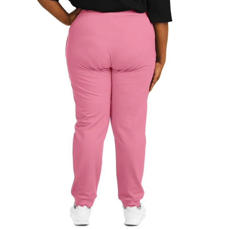 Pastel Cool Pink Joggers | Unisex | with PLUS sizes | Bright Pastel Cool Pink | C0M60Y15K0