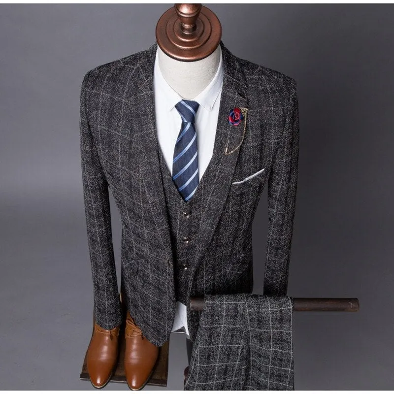 PlaidLuxe Exotic Suit Set